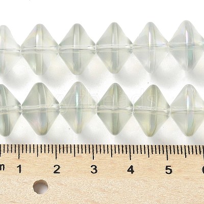 Electroplate Glass Beads Strands EGLA-G038-01A-HR01-1