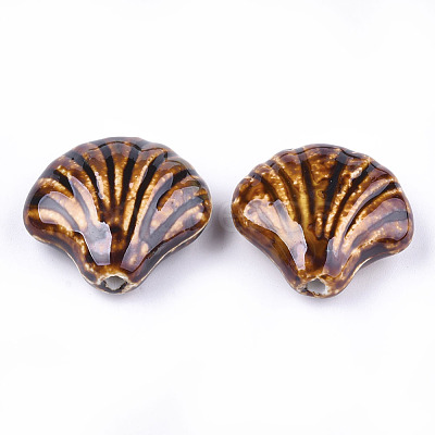 Handmade Porcelain Beads X-PORC-S498-36D-1