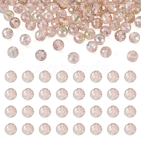 80Pcs AB Color Plated Glass Beads EGLA-TA0013-18-1