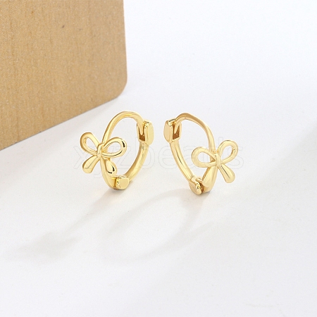 Brass Hoop Earrings for Women PW-WG16697-02-1