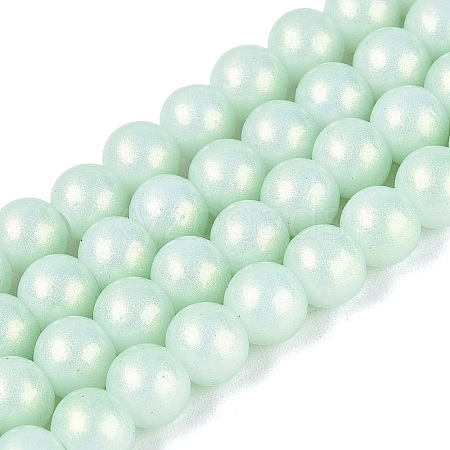 Baking Paint Glass Pearl Beads Strands DGLA-ZX001-05A-05-1