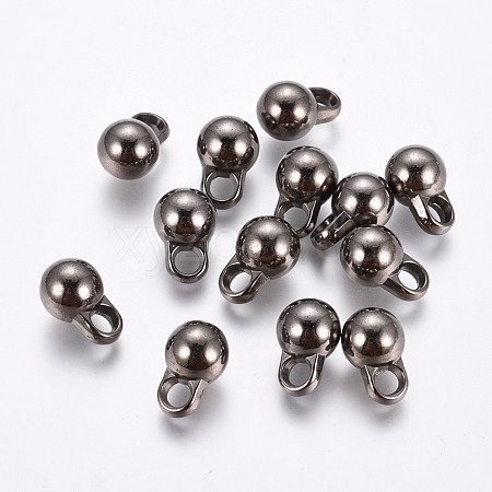 CCB Plastic Round Ball Charms CCB-J031-08B-1