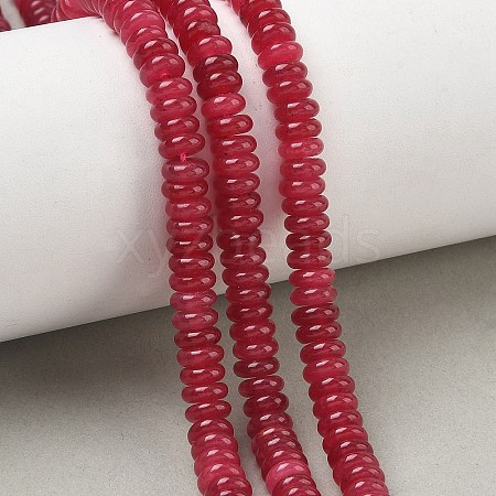 Dyed Natural White Jade Beads Strands GG-CBAC08A-A01-12-1