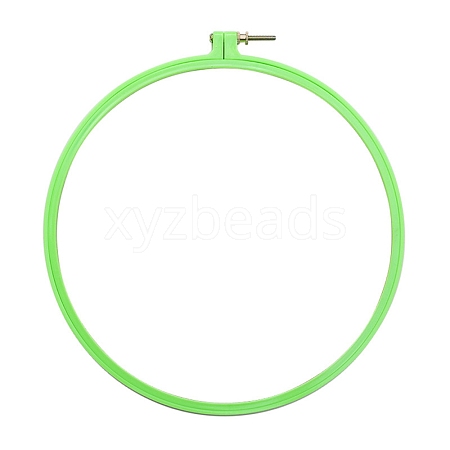 Plastic Round Embroidery Hoops PW-WGCAB85-05-1