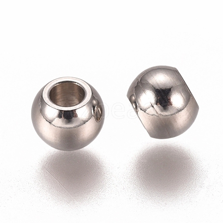 Tarnish Resistant 201 Stainless Steel Spacer Beads STAS-I137-01F-P-1