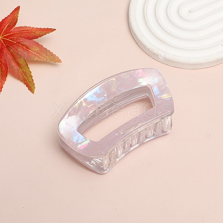 Cellulose Acetate(Resin) Claw Hair Clips PW-WG5B85F-04-1