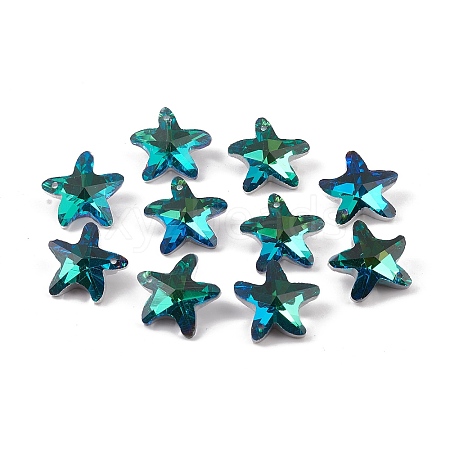 Electroplate Glass Pendants LS-GLAA-A008-03B-1