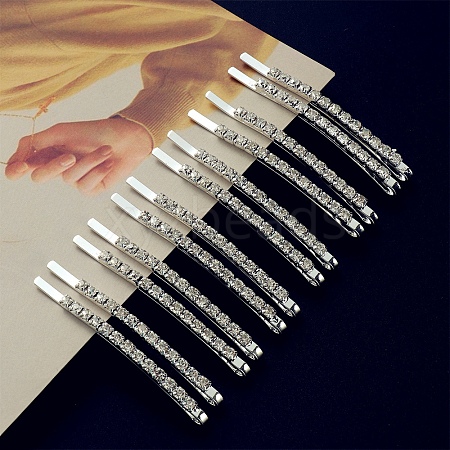 Alloy Alligator Hair Clips PW-WGD3908-01-1