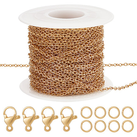 Beebeecraft DIY Chain Bracelet Necklace Making Kit DIY-BBC0001-22-1