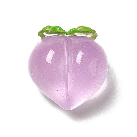 Luminous Translucent Resin Cabochons RESI-B015-19G-1