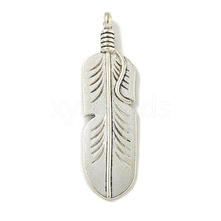 Tibetan Style Alloy Pendants FIND-U015-20AS-1