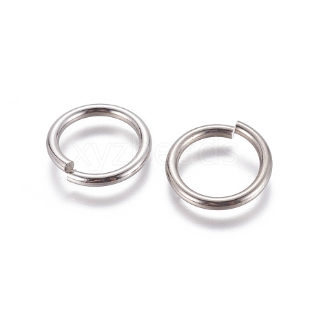 Tarnish Resistant 304 Stainless Steel Jump Rings STAS-E464-09E-P-1