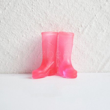 Miniature Plastic Rainboot Display Decorations MIMO-PW0001-077A-1