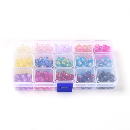 Transparent Glass Beads GLAA-WH0029-07-1