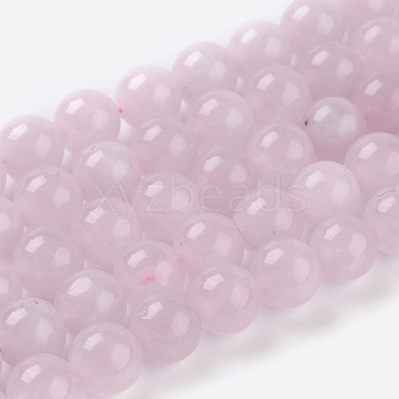 Natural Rose Quartz Beads Strands X-G-C076-10mm-3-1