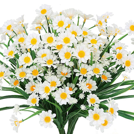Plastic Artificial Daisy Flowers Bundles PW22052816136-1