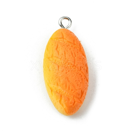 Opaque Resin Imitation Food Pendants RESI-R436-04B-1