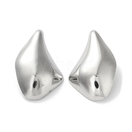 Non-Tarnish 304 Stainless Steel Stud Earrings for Women EJEW-L272-022P-1