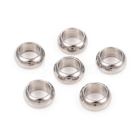 Non-Tarnish 201 Stainless Steel Spacer Beads STAS-L238-16C-P-1