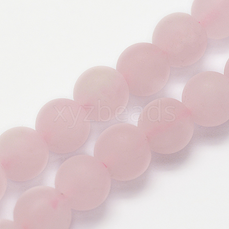 Natural Rose Quartz Beads Strands X-G-K194-4mm-06-1