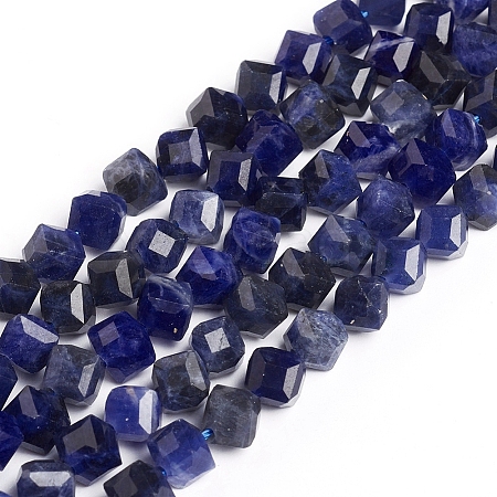 Natural Sodalite Beads Strands G-E560-B02-1