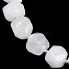 Natural Quartz Crystal Nuggets Beaded Necklaces for Women Men NJEW-K388-01D-2