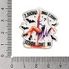 Halloween Theme Opaque Printed Acrylic Pendants SACR-S034-05D-3