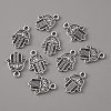 Tibetan Style Alloy Pendants PALLOY-WH0101-07AS-2