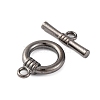 Tibetan Style Toggle Clasps LS-K0PCD051-3