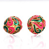 Alloy Enamel Beads KK-N238-070B-1