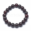 Natural Brecciated Jasper Bead Stretch Bracelets BJEW-K212-C-040-2