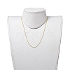 Brass Ball Chains Necklace Making NJEW-JN02838-02-4