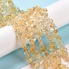 Natural Citrine Chip Beads Strands G-E271-100-4