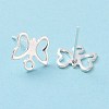 201 Stainless Steel Stud Earring Findings STAS-K241-16S-2