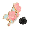 Peach Blossom Enamel Pins JEWB-G026-01A-3