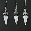 Natural Quartz Crystal Cone Dowsing Pendulum Big Pendants G-C114-02P-21-2