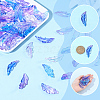 120Pcs 120Pcs 8 Colors Plastic Pendants FIND-SC0020-72-6