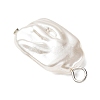 ABS Plastic Imitation Pearl Pendants PALLOY-JF04415-01-4