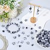 300Pcs 2 Styles Acrylic Beads OACR-PA0001-72-4