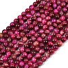 Grade AB Natural Tiger Eye Beads Strands G-F591-18-6mm-05-2