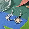 Alloy Resin Dangle Earrings EJEW-JE06370-03-1