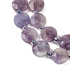 Natural Purple Tourmaline Beads Strands G-C116-A56-01-4