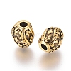 Tibetan Style Alloy Beads PALLOY-E566-12AG-1
