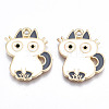 Eco-Friendly Alloy Enamel Pendants LS-ENAM-Q437-030B-NR-1