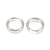 Tarnish Resistant 304 Stainless Steel Huggie Hoop Earrings EJEW-G272-02-14mm-P-2