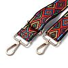 Adjustable Nylon Bag Chains Strap LS-AJEW-P059-07-3