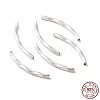 925 Sterling Silver Tube Beads STER-D035-13S-5