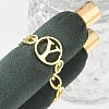 Brass Open Cuff Rings for Women RJEW-K289-01G-Y-1