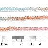 Transparent Painted Glass Beads Strands LS-DGLA-A034-T2mm-A19-3