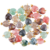 DICOSMETIC 30Pcs 5 Style Mixed Gemstone Charms FIND-DC0002-44-1